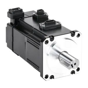 LS ELECTRIC APMC-FBL01AYK2-AD AC Brushless Servo Motor, 100W, 3-Phase Input, 17-Bit Encoder, Integrated Brake | CV7BGV