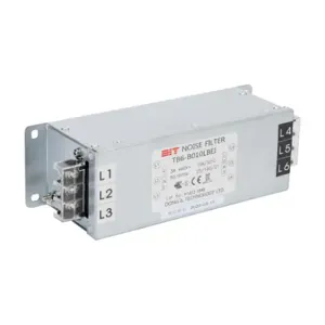 LS ELECTRIC TB6-B010LBEI Emi Input Filter, 440 VAC, 3-Phase, 10A, Panel Mount, Emi/Rfi Filtering, Drive Rated | CV7MCR