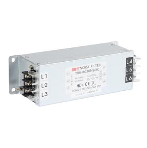 LS ELECTRIC TB6-B030NBDC Emi Input Filter, 550 VAC, 3-Phase, 30A, Panel Mount, Emi/Rfi Filtering, Drive Rated | CV7MCU
