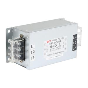 LS ELECTRIC TB6-B040AS Emi Input Filter, 550 VAC, 3-Phase, 40A, Panel Mount, Emi/Rfi Filtering, Drive Rated | CV7MCV