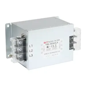 LS ELECTRIC TB6-B060LAS Emi Input Filter, 550 VAC, 3-Phase, 60A, Panel Mount, Emi/Rfi Filtering, Drive Rated | CV7MCW