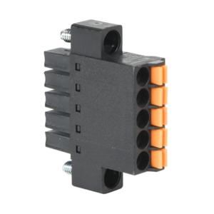 LS ELECTRIC XGB-CON-5PX Terminal Block, 5-Pin Spring Clamp, Replacement | CV7DKM