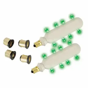 LUMAPRO 1LEK9 Exit Sign Led Retrofit Kit, Green, Exit Signs, Candelabra Bulb Base, 1.2 W Lamp Watt | CR9RMB