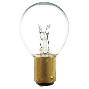 LUMAPRO 475G28 Miniature Incandescent Bulb, Incandescent, S11, Double Contact Bayonet, 15W INC | CR9RNG