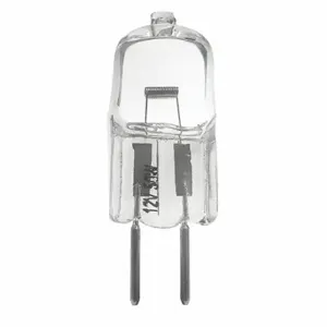 LUMAPRO 475G43 Miniature Halogen Bulb, Halogen, T3, 2-Pin, 3000 to 3999K, Warm White | CR9RNP