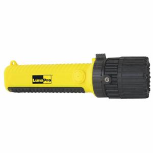 LUMAPRO 49XX79 Safety-Rated Flashlight, 157 Lm Max. Brightness, 6 Hr Run Time At Max. Brightness, Yellow | CR9RNB