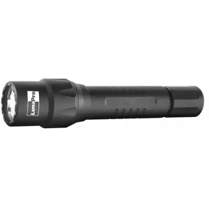 LUMAPRO 49XX83 Industrial LED Handheld Flashlight, Aluminium, Maximum Lumens Output 270, Black | CD2LFF