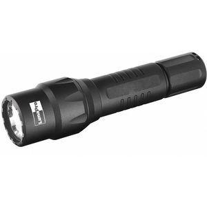 LUMAPRO 49XX84 Industrial LED Handheld Flashlight, Aluminium, Maximum Lumens Output 640, Black | CD2LFG