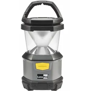 LUMAPRO 49XX89 Lantern, LED, Plastic, Maximum Lumens Output 400, Gray, 7.84 Inch | CD2LFK