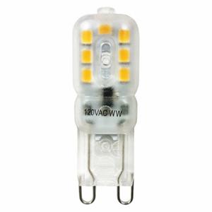 LUMAPRO G9LED Miniatur-LED-Glühbirne, LED, T5, 2-polig, 2700 bis 2999 K, weiches Weiß | CR9RPD 475G33