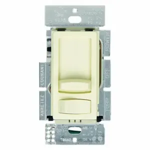 LUTRON CT-103P-AL Lighting Di mmer, Halogen/Incandescent, Hard Wired, 1-Pole, 3-Way, 120 Vac, Almond | CR9TEE 13M194