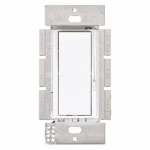 LUTRON DVF-103P-277-WH Lighting Di mmer, 3-Wire Fluorescent/LED, Hard Wired, 1-Pole, 3-Way, 1 Gangs, 277V AC | CR9TCN 5PWL0