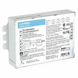 LUTRON EC3DT4MWKU1S CFL Ballast, 120 to 277VAC, 1 Bulbs Supported, 32 W | CR9TAL 6ZET6