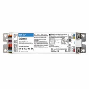 LUTRON EC5T832GUNV2 Fluorescent Ballast, 120 to 277 VAC, 2 Bulbs Supported, 32 With Max. Bulb Watts, T8 | CR9RYX 60AT05