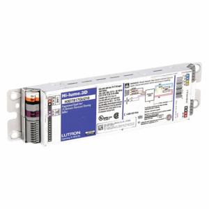 LUTRON H3DT817GU210 Fluorescent Ballast, 120 to 277 VAC, 2 Bulbs Supported, 17 With Max. Bulb Watts, T8 | CR9RYJ 18C848