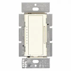 LUTRON MACL-153M-AL Lighting Di mmer, CFL/Halogen/Incandescent/LED, Hard Wired, 1-Pole, 3-Way, Multilocation | CR9TEZ 25L188