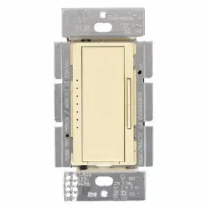 LUTRON MACL-153M-IV Lighting Di mmer, CFL/Halogen/Incandescent/LED, Hard Wired, 1-Pole, 3-Way, Multilocation | CR9TDB 25L187