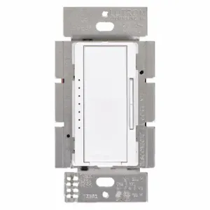 LUTRON MACL-153M-WH Lighting Di mmer, CFL/Halogen/Incandescent/LED, Hard Wired, 1-Pole, 3-Way, Multilocation | CR9TDA 25L186