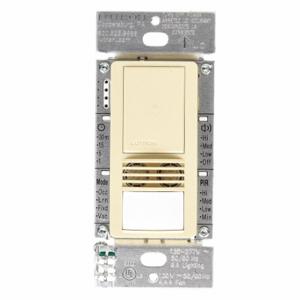 LUTRON MS-B102-IV Occupancy Sensor, Hard Wired, Wall Switch Box | CR9TFK 32JA43