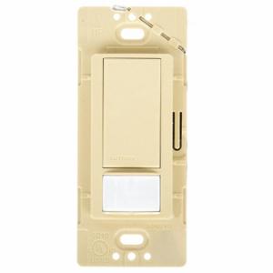 LUTRON MS-OPS5M-IV Occupancy Sensor, Hard Wired, Wall Switch Box | CR9TFN 25L183