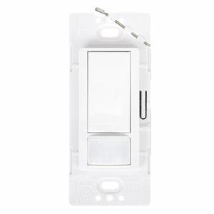 LUTRON MS-OPS5M-WH Occupancy Sensor, Hard Wired, Wall Switch Box | CR9TFL 25L182