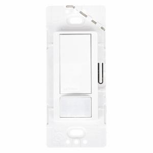 LUTRON MS-VPS2-WH Vacancy Sensor, Hard Wired, Wall Switch Box | CR9TFZ 25L180