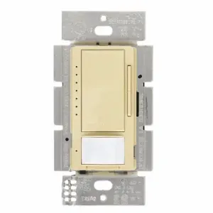 LUTRON MSCL-VP153M-IV Vacancy Sensor, Hard Wired, Wall Switch Box | CR9TFV 22LU23