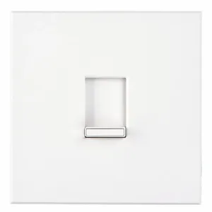 LUTRON NT-2000-WH Lighting Di mmer, Halogen/Incandescent, Hard Wired, 1-Pole, 2 Gangs, 120V AC, White | CR9TDW 5PWP4