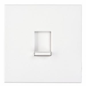 LUTRON NT-1500-WH Lighting Di mmer, Halogen/Incandescent, Hard Wired, 1-Pole, 1 Gangs, 120V AC, White | CR9TDV 5PWP3