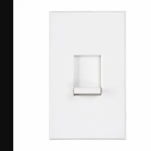 LUTRON NTSTV-DV-WH Lighting Di mmer, Fluorescent/Led, Hard Wired, 1-Pole, 0 To 10 Vdc, White | CR9TDF 19YP95