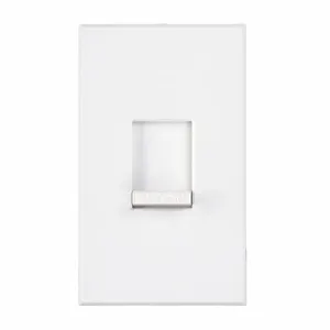 LUTRON NTSTV-DV-WH Lighting Di mmer, Fluorescent/Led, Hard Wired, 1-Pole, 0 To 10 Vdc, White | CR9TDF 19YP95