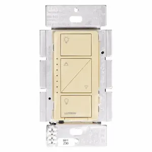 LUTRON PD-6WCL-IV Wireless Lighting Di mmer, CFL/Halogen/Incandescent/LED, Wireless RF, 434.0 MHz | CR9TGJ 32JA45