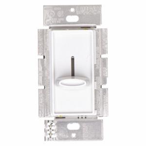 LUTRON S-600H-WH Lighting Di mmer, Halogen/Incandescent, Hard Wired, 1-Pole, 1 Gangs, 120V AC, White | CR9TDT 4LZ78