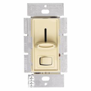 LUTRON S-603P-IV Lighting Di mmer, Halogen/Incandescent, Hard Wired, 1-Pole, 3-Way, 1 Gangs, 120V AC, Ivory | CR9TDZ 3A162