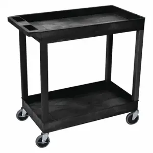 LUXOR EC11-B High Capacity, Tub Shelves Cart | CR9THK 58ZX56