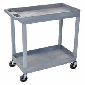 LUXOR EC11-G High Capacity, Tub Shelves Cart | CR9THG 58ZX57