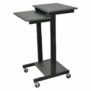 LUXOR PS3945 Computer Workstation, Shelf, Adj Height | CT4CVN 58ZZ02