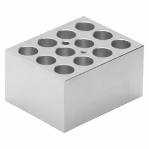 LW SCIENTIFIC DBP-12PL-1577 Heatblock, Aluminum, Use With Dry Bath Incubators, 25 Deg to 65 Deg | CR9TKH 54PA82