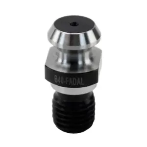 LYNDEX-NIKKEN B40-FADAL Retention Knob, Bt40 Taper Size, M16 Thread Size, Class 4G6G Metric, 45 Deg. Angle Radius | CR9WXG 38NX05