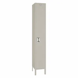 LYON 7GC5042 Wardrobe Locker, 12 Inch x 18 Inch x 78 Inch, Louvered, 1 Tiers, 1 Units Wide | CR9ZCH 55YA51