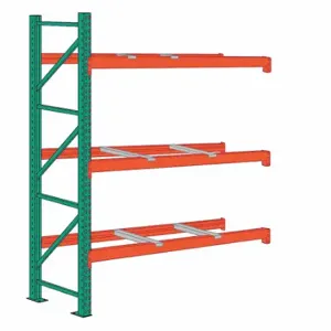 LYON 97AFB096042144 Pallet Rack Add-On Unit, 108 Inch x 42 Inch x 12 ft, 14 ga Beams, 14 ga UprigHeights | CR9YMV 55XG19