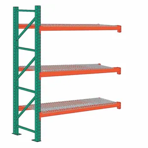 LYON 97AWD120042144 Pallet Rack Add-On Unit, 108 Inch x 42 Inch x 12 ft, 14 ga Beams, 14 ga UprigHeights | CR9YMZ 55XG31