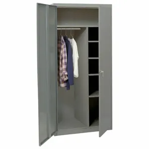 LYON DD1233SU Storage Cabinet, 48 Inch x 24 Inch x 78 Inch, 4 Shelves, Turn Handle Handle & Keyed, Adj | CR9YCH 797UJ8