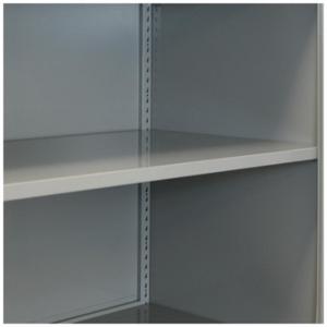 LYON DD12551 Cabinet Shelf, 36 Inch x 18 in, 78 Inch Overall Height, 4 Shelves, 110 lb Load | CR9YVE 797UK3