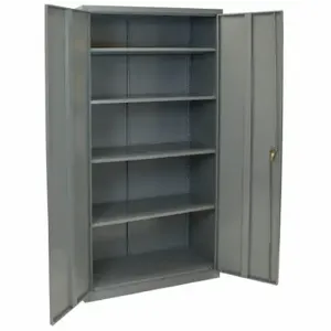 LYON DD1231SU Storage Cabinet, 48 Inch x 24 Inch x 78 Inch, Turn Handle Handle & Keyed, Frame, Shelves | CR9YYZ 797UJ5