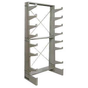 LYON DD3700S Storage Rack, Pipe and Rod, Single Starter, Size 36 x 21-7/8 x 79-1/4 Inch | CE8ACT