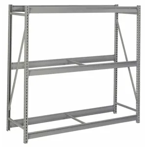 LYON DD67205S Bulk Storage Rack, Starter, 3 Level, Size 60 x 48 x 60 Inch, Steel, Gray | CE7ZTU