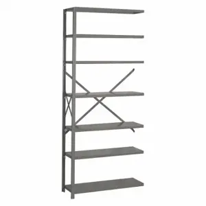 LYON DD8030H Metal Shelving, 84 x 36 Inch Size, Gray | CR9YKR 55XJ37