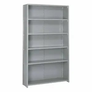 LYON DD8331SX Steel, Clip Adjustable Shelving, Starter, Heavy-Duty, 48 Inch x 12 Inch | CR9YXT 60PR10