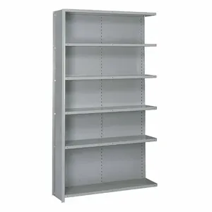 LYON DD8332X Steel, Clip Adjustable Shelving, Add-On, Heavy-Duty, 48 Inch x 18 Inch | CR9YXK 60PR13